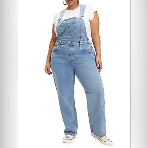 Good American Good '90s Overall Sz 16